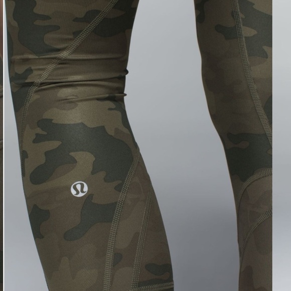 lululemon Run Inspire Crop II Luxtreme Savasana Camo - Picture 7 of 16
